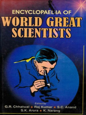 cover image of Encyclopaedia of World Great Scientists